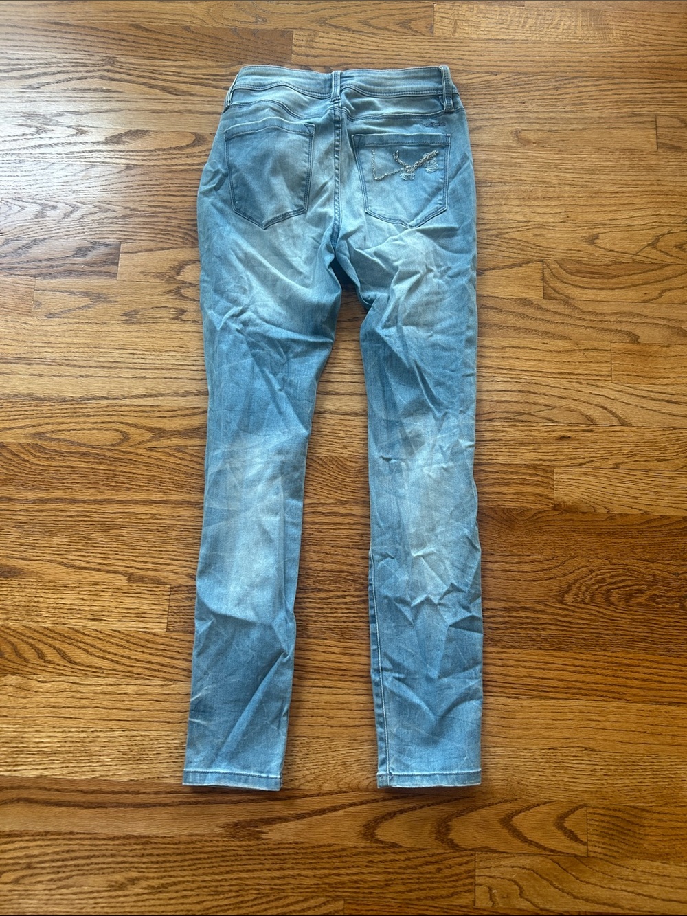 Bebe Silver Chain Jeans (See measurements) - Picture 12 of 12